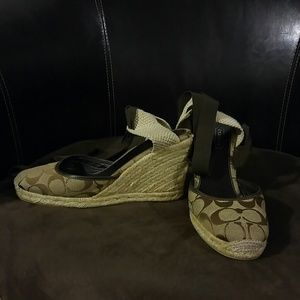 Coach Espadrilles Wedges