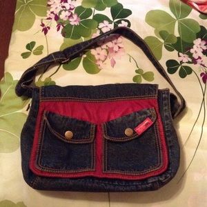 Unionbay Denim Messenger Bag