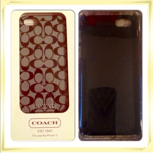 Authentic Coach iPhone Case - Picture 2 of 2