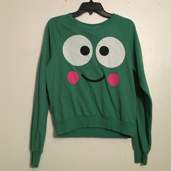 Forever21 keroppi crewneck / sweatshirt