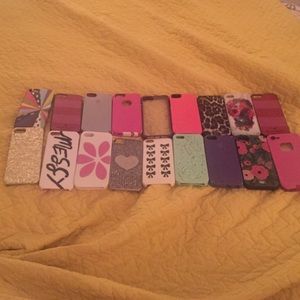 Set of iPhone 5/5s cases