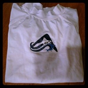 Boys swim shirt with u.v. protection