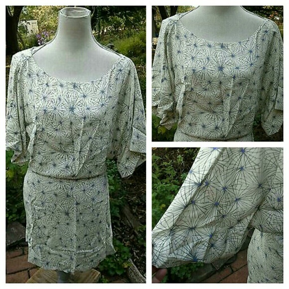 💣SOLD💥🌈 Elizabeth & James Starry Nite Kimono Bateau - Picture 2 of 4