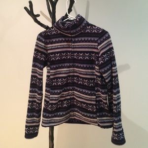 Polyester fleece zip up