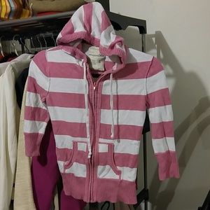 Cropped 3/4 Hooded Jacket