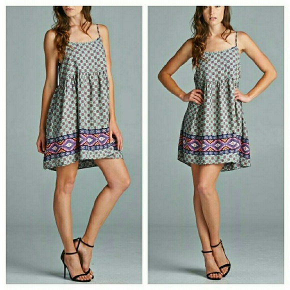 $⬇"Marlie" Bohemian Sundress - Picture 2 of 4