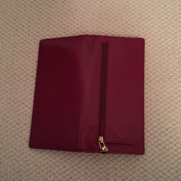 Monsac burgundy (color) wallet