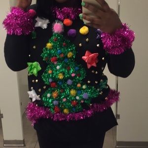 Ugly Christmas sweater .