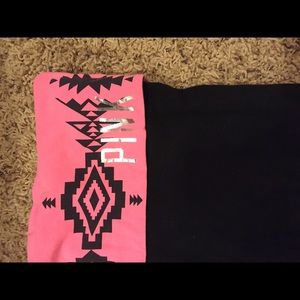 PINK leggings-size small