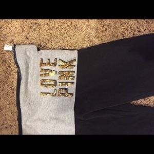 Sparkly Leggings-Victoria Secret small