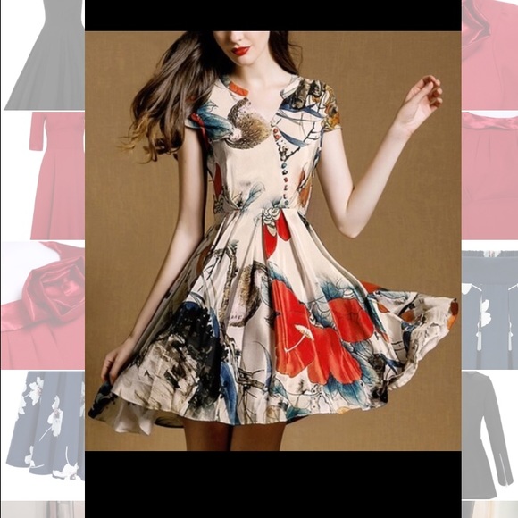 Beautiful Fit and Flare Dress