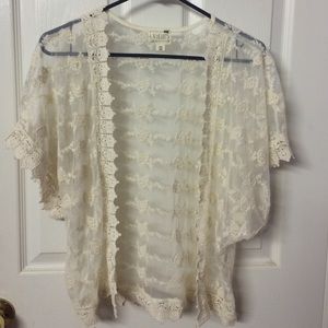 Floral Lace Kimono