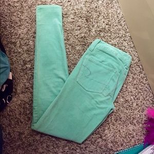 Corduroy American Eagle jeggings