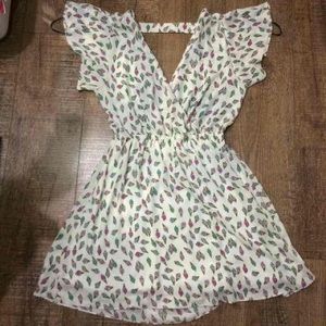 Ice cream cones surplice dress