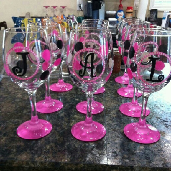 Custom wine or martini glasses! - Picture 1 of 4
