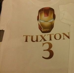 Avengers boy birthday shirt