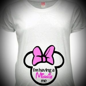 Minnie Me Pregnancy shirt