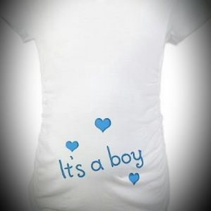 It's a boy pregnancy shirt
