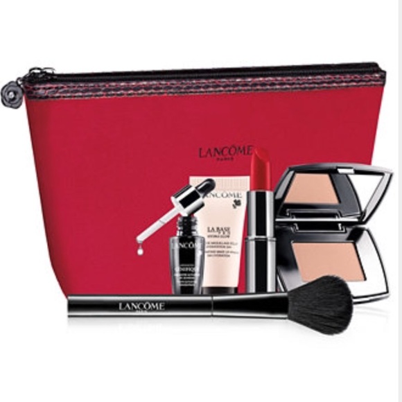 Lancome Accessories - ❤️brand new Lancôme cosmetic suede bag❤️