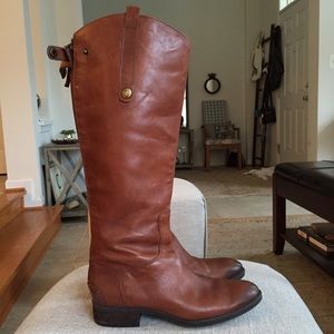 REDUCED Tall cognac riding boot