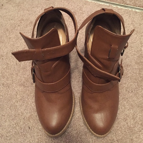 Call It Spring Chestnut Booties