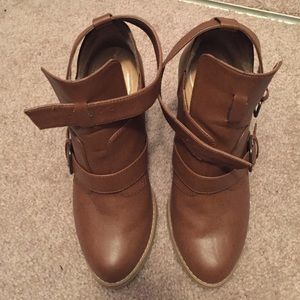 Call It Spring Chestnut Booties