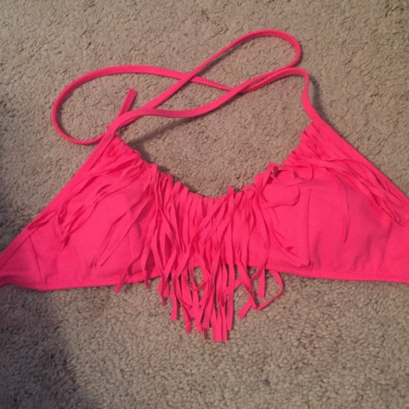 Victoria's Secret fringe bikini top