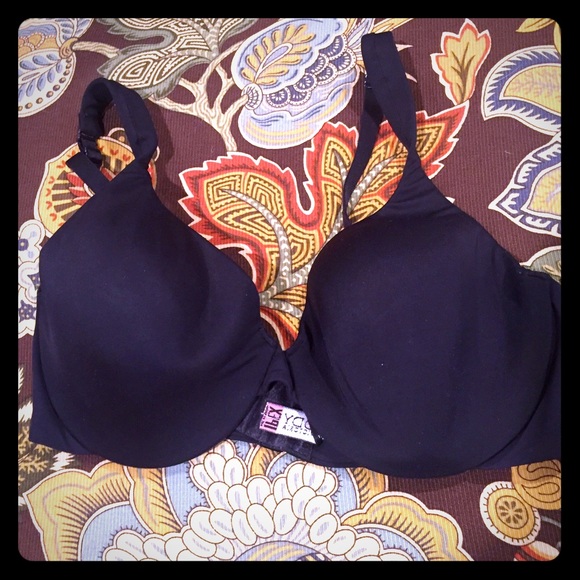Body by Victoria IPEX Black Full Coverage Bra 34 D