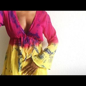 Swim - Tie Dye Cover Up/Tunic Top Swim - Tie Dye Cover Up/Tunic Top