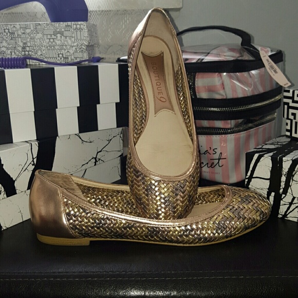 Boutique 9 Shoes - Boutique 9 Metallic Flats