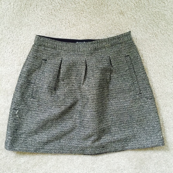 Madewell Shimmery Skirt with Pockets