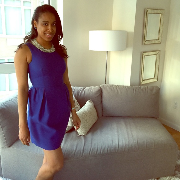J Crew Peplum Shift Dress