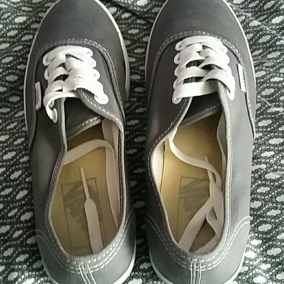 dark grey vans