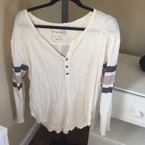 free people long sleeve shirt