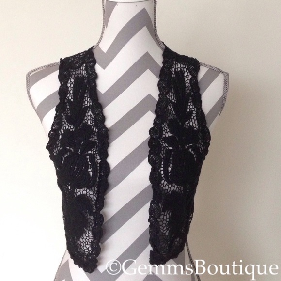 Crochet Knit Vest