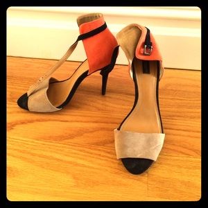 Open toe Zara heels