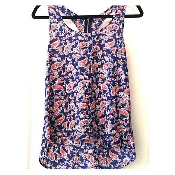 Paisley Tank Top