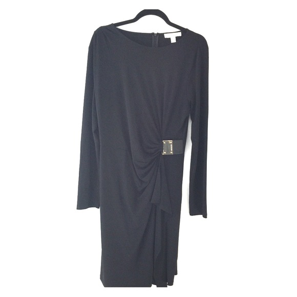 Michael Kors Black Buckle Dress