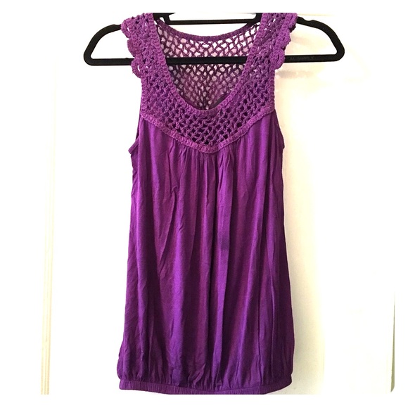Sleeveless Crochet Top