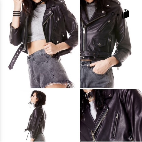 Unif staple cropped moto