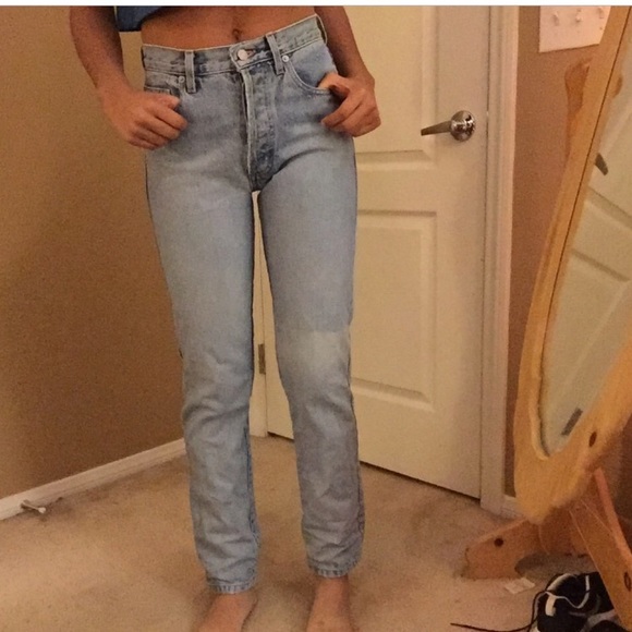 guess button fly jeans