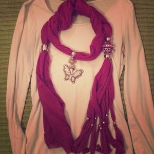 ‼️FINAL CHANCE ❗️ GORGEOUS adorned scarf!