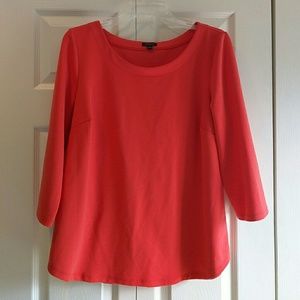 Orange Ann Taylor Knit Top
