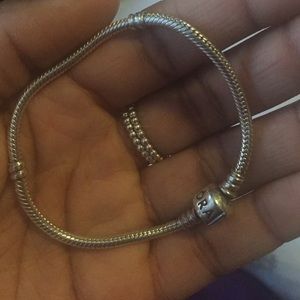 Pandora Bracelet with Silver Clasp FLASH SALE