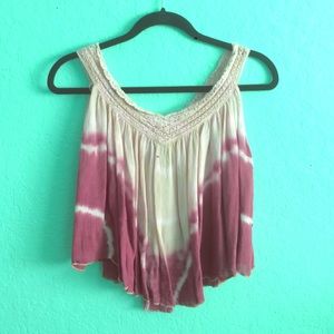 Bohemian Tie-Dye Crop Top