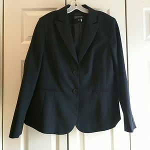 Jones New York Navy Blazer Suit Easy Care
