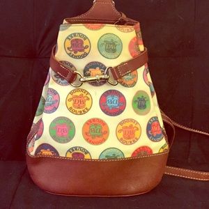 Dooney & Bourke Rainbow Medallion backpack