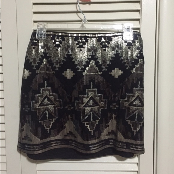 Sequin mini skirt NWOT
