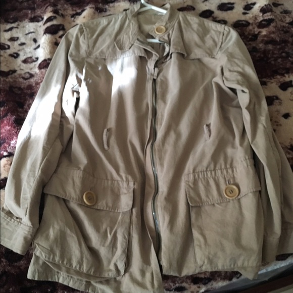 Max studio khaki jacket