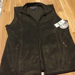 NWT Karen Scott sport fleece vest